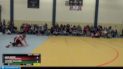 90 lbs Round 3 - Jack Bowe, Crass Trained Wrestling vs Tommie Sullivan, New Prague