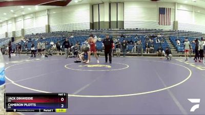 138 lbs Quarterfinal - Jack Dinwiddie, OH vs Cameron Plotts, OH