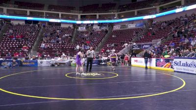 235 lbs Round Of 16 - Alaina Claassen, Plum-G vs Zoey Lake, Wallenpaupack-G