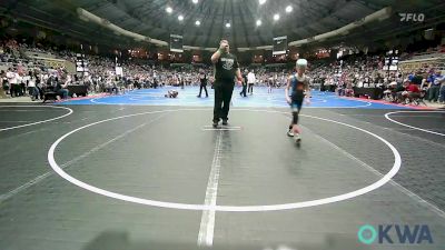 61 lbs Round Of 32 - Mason Londo, Keystone Wrestling Club vs Aiden Crone, Mcalester Youth Wrestling