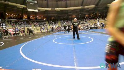 76 lbs Consi Of 16 #2 - Hunter Johnson, Blaine County Grapplers vs Barry Ritter, Jr, Coweta Tiger Wrestling