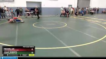 117 lbs Final - Michael Lee, LIONS DEN WRESTLING CLUB vs Colby Roberts, KODIAK WRESTLING CLUB