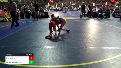92 lbs Consy 2 - Noah Smith, Avon Grove vs Markel Hackwelder, Grove City
