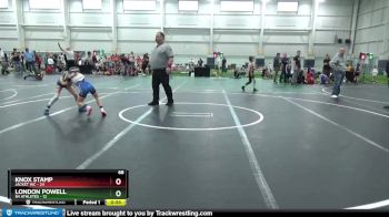 68 lbs Round 4 (6 Team) - Knox Stamp, Jacket WC vs London Powell, 84 Athletes