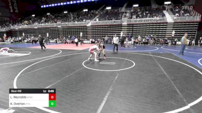 109 lbs Consi Of 8 #2 - Luke Reynolds, Windy City WC vs Kael Overton, Athlos Wrestling