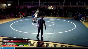 195 lbs 1st Place Match - Rylan Rogers, Coeur D`Alene High School vs Chase Youso, Flathead