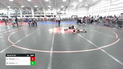 77 lbs Round Of 32 - Sonny Tildsley, Doughboys WC vs Matthew Conte, Conval