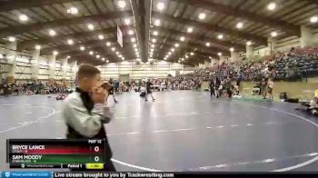 83 lbs Champ Round 1 (16 Team) - Bryce Lance, Stout vs Sam Moody, Utah Black