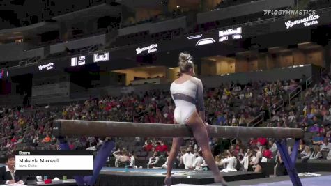 Makayla Maxwell - Beam, Iowa State - 2022 Elevate the Stage Toledo presented by Promedica