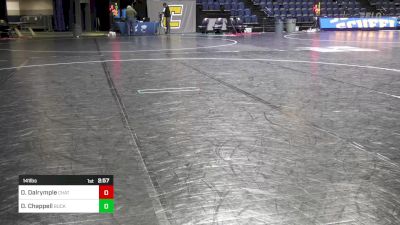 141 lbs Round Of 64 - Dayne Dalrymple, Chattanooga vs Dylan Chappell, Bucknell