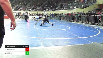 123 lbs Consi Of 32 #2 - Angel Moore, Webster vs Jackson Mills, Sapulpa Junior High