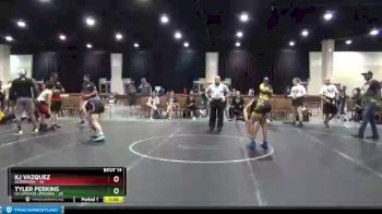 130 lbs Round 5 (6 Team) - KJ Vazquez, Scorpions vs Tyler Perkins, U2 Upstate Uprising