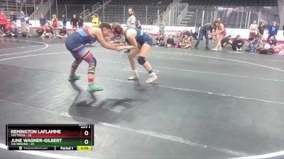 G-136 lbs Finals (2 Team) - June Wagner-Gilbert, 14U Indiana vs Remington LaFlamme, 14U Texas