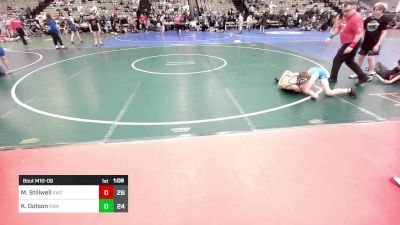 93 lbs Rr Rnd 9 - Michael Stillwell, Kraken vs Kameron Dotson, Roundtree Wrestling Academy Black