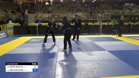 ANGENELLA DREA BAILEY vs JESSICA ANN SMYERS 2024 Pan Jiu Jitsu IBJJF Championship