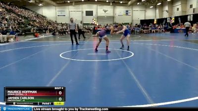 145 lbs Quarterfinals (8 Team) - Maurice Hoffman, Omaha Central vs Jayden Carlson, Lincoln East