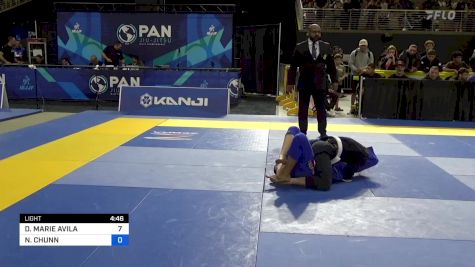DESTINY MARIE AVILA vs NATALIE CHUNN 2024 Pan Jiu Jitsu IBJJF Championship