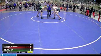 172 lbs Quarterfinals (8 Team) - Kaden Zajic, Sweet Home vs Conner Glasser, Estacada