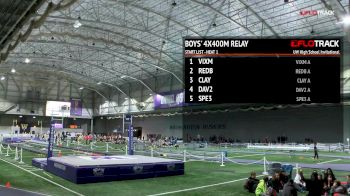 High School Boys' 4x400m Relay, Heat 1