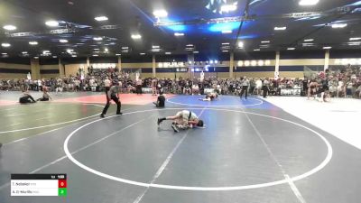 81 lbs Rr Rnd 1 - Tad Nebeker, Wyoming Undergound vs Alexander Gonzales-Murillo, Pride WC