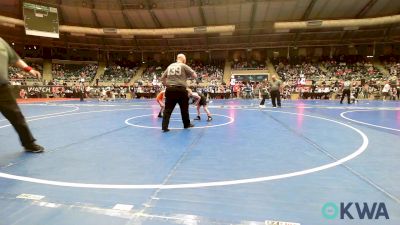 60 lbs Consi Of 16 #2 - Brock Emery, Sperry Wrestling Club vs Patrick Real, Sallisaw Takedown Club