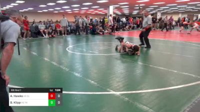 98 lbs Rr Rnd 1 - Anthony Hawks, Gladiators HS vs Blake Klipp, Team Nauman White HS