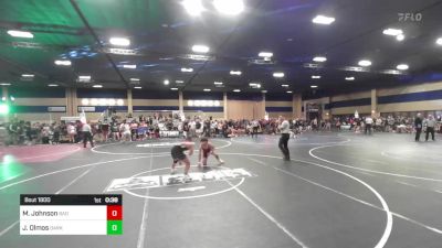 120 lbs Consi Of 32 #1 - Marques Johnson, Bad Boys Wrestling vs Johnny Olmos, Dark Horse WC