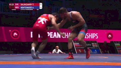 74 kg Semifinal - Tajmuraz Salkazanov, SVK vs Avtandil Kentchadze, GEO