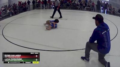 22 lbs 7th Place Match - Lucas Duracinski, Junior Titans Wrestling Club vs Ryder Gallardo, MWC Wrestling Academy