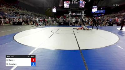 126 lbs Cons 16 #2 - Ryan Rider, Iowa vs Matthew Orbeta, California