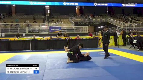 KEVIN MICHAEL SHAUGHNESSY vs OLIVER ENRIQUE LOPEZ 2024 Pan Jiu Jitsu IBJJF Championship