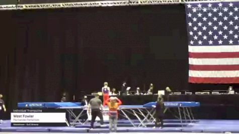 West Fowler - Individual Trampoline, Panhandle Perfection - 2021 USA Gymnastics Championships