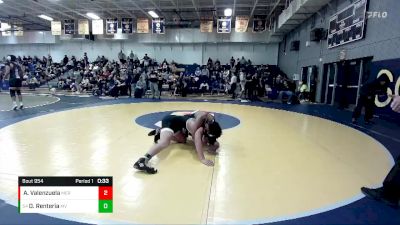 175 lbs Cons. Round 3 - Dominic Renteria, Murieta Valley vs Angel Valenzuela, Merced