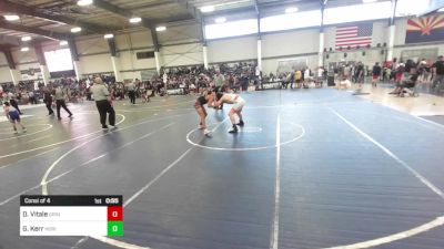 130 lbs Consi Of 4 - Deebo Vitale, Grindhouse WC vs Garrett Kerr, Horizon