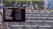 Youth Boys' 100m Hurdles, Finals 1 - Age 14