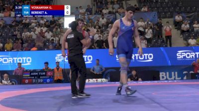 92 kg Qualif. - Grisha Voskanyan, Armenia vs Alihan Bereket, Turkey