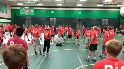 Kulczycki Bottom Warm Up Base Drill at Hammer Camp