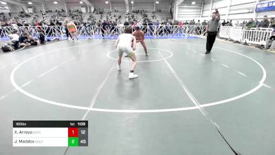 165 lbs Rr Rnd 1 - Xavier Arroyo, Team Gotcha Blue vs Jake Maddox, Team Shutt Bowman