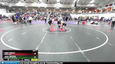 174 lbs Cons. Round 5 - Jack Simons, Dickinson State (N.D.) vs Joey Ewalt, Baker (Kan.)