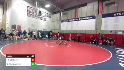 106 lbs Round Of 32 - Xavier Garcia, Clovis West vs Gabriel Martinez, Paso Robles