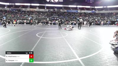 125 lbs Semifinal - Brody Matthews, King Select vs Kamden Hooper, Odessa Youth Wrestling Club