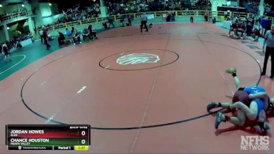 150 lbs Quarterfinal - Jordan Howes, Elko vs Chance Houston, Moapa Valley