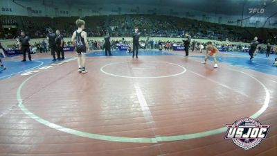 80 lbs Consi Of 8 #2 - Jaegar RomanNose, Prodigy Elite Wrestling vs Everette Coalson, Weatherford Youth Wrestling