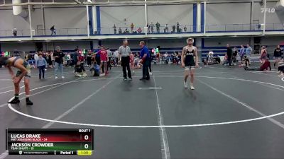 120 lbs Finals (2 Team) - Lucas Drake, Mat Assassins Black vs Jackson Crowder, Team Shutt