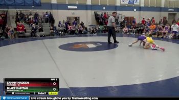 68 lbs Placement (4 Team) - Blake Kapitan, Brownsburg vs Sammy Madsen, Mater Dei