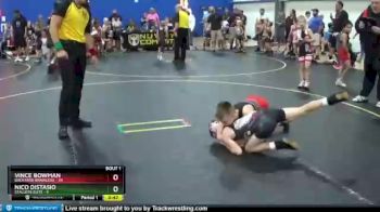 60 lbs Quarterfinals (8 Team) - Vince Bowman, Backyard Brawlers vs Nico Distasio, Stallers Elite
