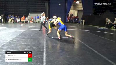 149 lbs Prelims - Dallas Bulsak, Pittsburgh vs Jaden Van Maanen, North Dakota State