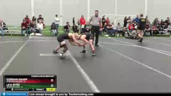 98 lbs Cross Bracket (8 Team) - Gordan Knapp, Montana Maroon vs Levi Byrd, Wyoming Gold