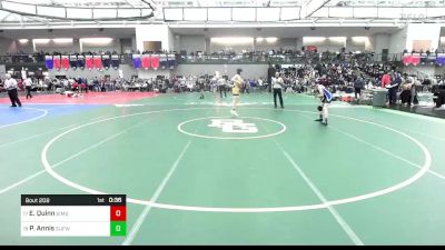 106 lbs Consi Of 16 #2 - Ethan Quinn, Simsbury vs Peter Annis, Suffield/Windsor Locks