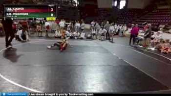 G-85 lbs Round 1 (4 Team) - Lilli Cooper, Team IA vs Kali Waggoner, Team ID